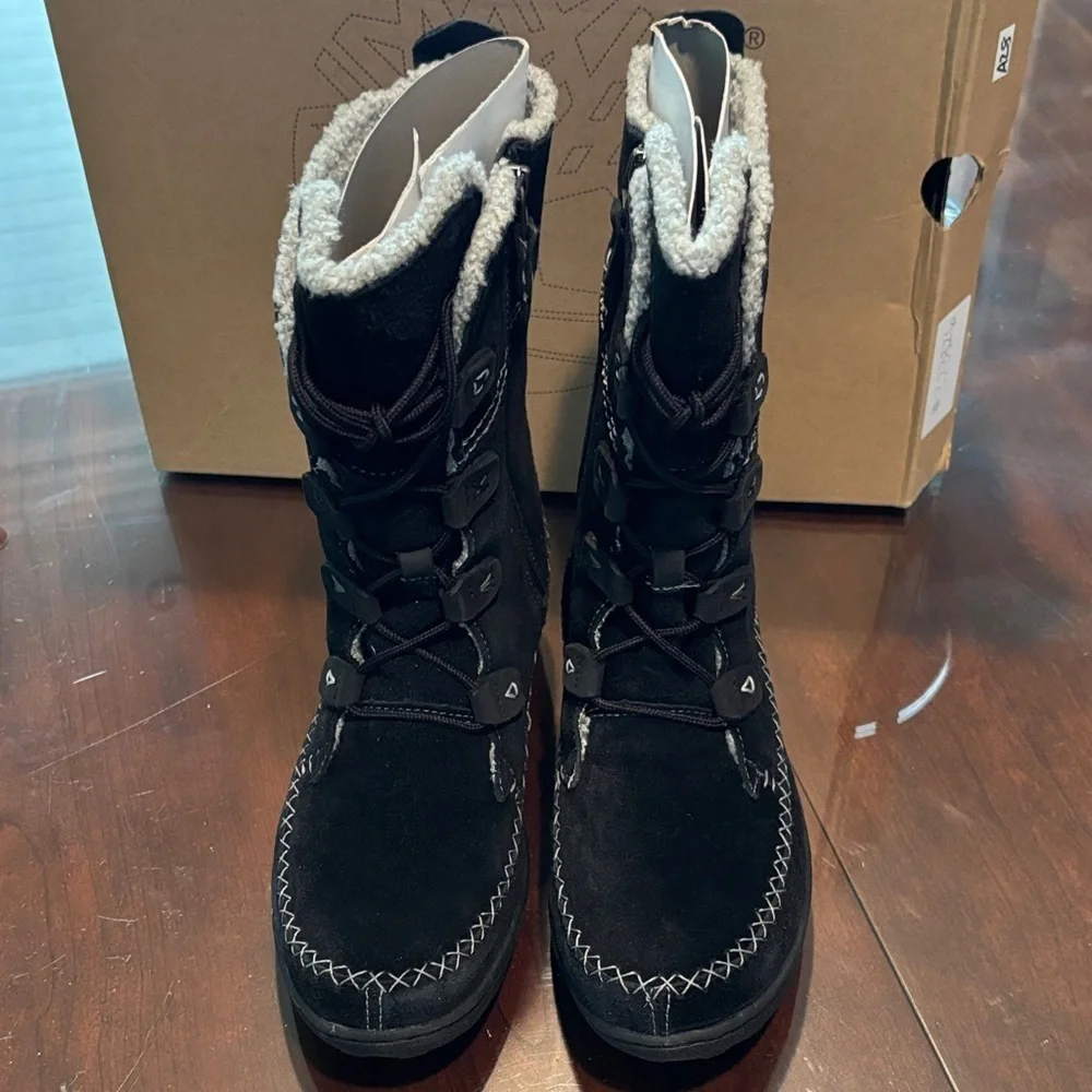 Timberland Oslo Express Waterproof Black Suede Winter Boots